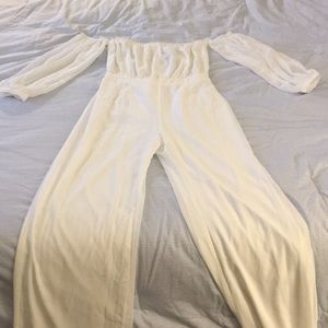 lorena off shoulder jumpsuit